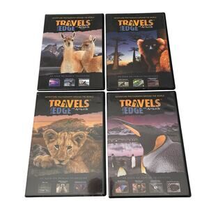 Travels to the Edge DVD Lot of 4 Art Wolfe Season 1 Volume 1-4